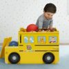 Delta Children Book & Toy Storage | Cocomelon School Bus Toy Box