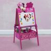 Delta Children Easels | Minnie Mouse Wooden Double Sided Activity Easel