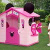 Delta Children Toys & Play | Minnie Mouse Plastic Indoor/Outdoor Playhouse With Easy Assembly