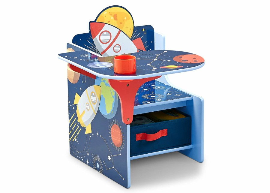 Delta Children Table & Chair Sets | Space Adventures Chair Desk With Storage Bin