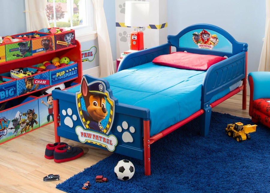 Delta Children Toddler Beds | Paw Patrol Plastic 3D Toddler Bed