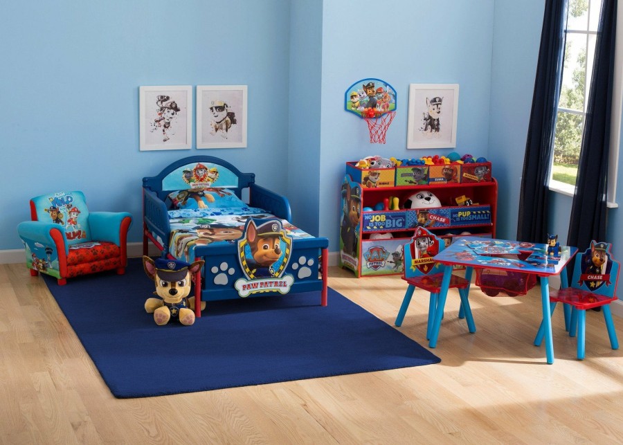 Delta Children Toddler Beds | Paw Patrol Plastic 3D Toddler Bed