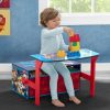 Delta Children Book & Toy Storage | Paw Patrol Activity Bench