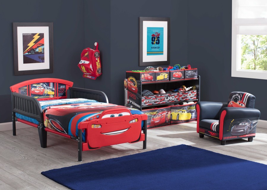 Delta Children Toddler Beds | Cars 3D-Footboard Toddler Bed