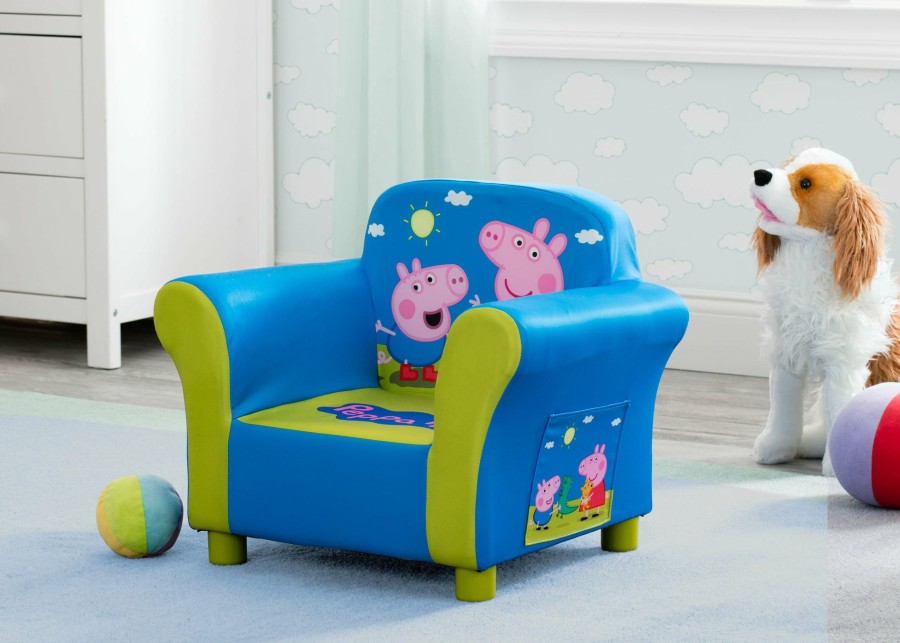 Delta Children/ Nick Jr. Kids' Chairs | Peppa Pig Upholstered Chair