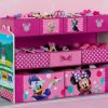 Delta Children Storage | Minnie Mouse Deluxe 9 Bin Design And Store Toy Organizer