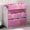 Delta Children Storage | Princess Crown Multi-Bin Toy Organizer