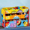 Delta Children Book & Toy Storage | Sesame Street Deluxe Multi-Bin Toy Organizer