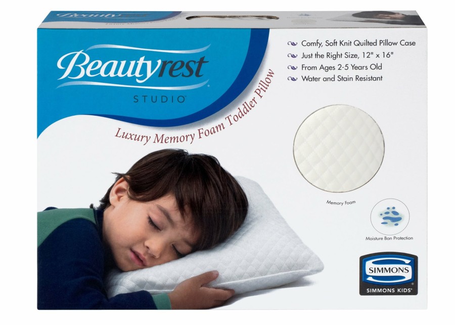 Beautyrest Toddler Pillows | Beautyrest Kids Luxury Memory Foam Toddler Pillow