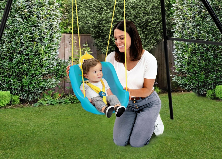 Delta Children Swings | Baby Shark 2-In-1 Outdoor Kids Swing