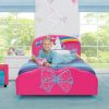 Delta Children Twin Beds & Headboards | Jojo Siwa Upholstered Twin Bed