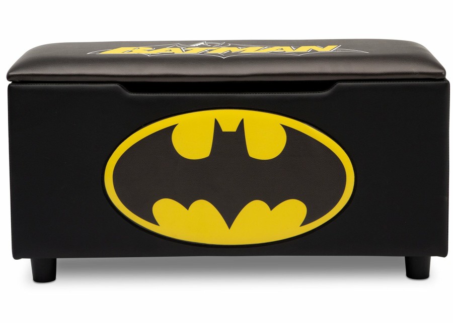 Delta Children Kids' Chairs | Batman Upholstered Storage Bench For Kids