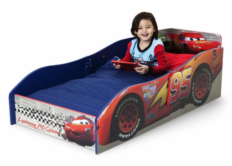 Delta Children Toddler Beds | Cars Wood Toddler Bed