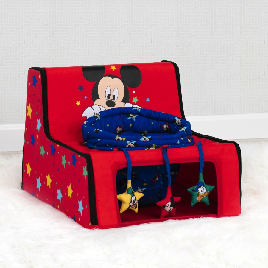 Delta Children Shop By Character | Mickey Mouse Sit N Play Portable Activity Seat For Babies