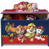 Delta Children Book & Toy Storage | Paw Patrol Deluxe Toy Box