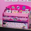 Delta Children Storage | Minnie Mouse Deluxe Book & Toy Organizer