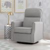 Delta Children Gliders & Rocking Chairs | Blair Slim Nursery Glider Swivel Rocker Chair