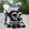 Jeep Double Strollers | Powerglyde Plus Side X Side Double Stroller