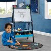 Delta Children Rugs | Outer Space Round Area Rug For Kids, 39-Inch