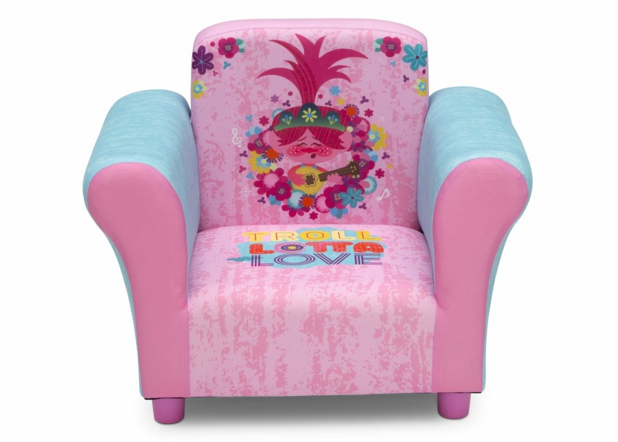 Delta Children Kids' Chairs | Trolls World Tour Upholstered Chair