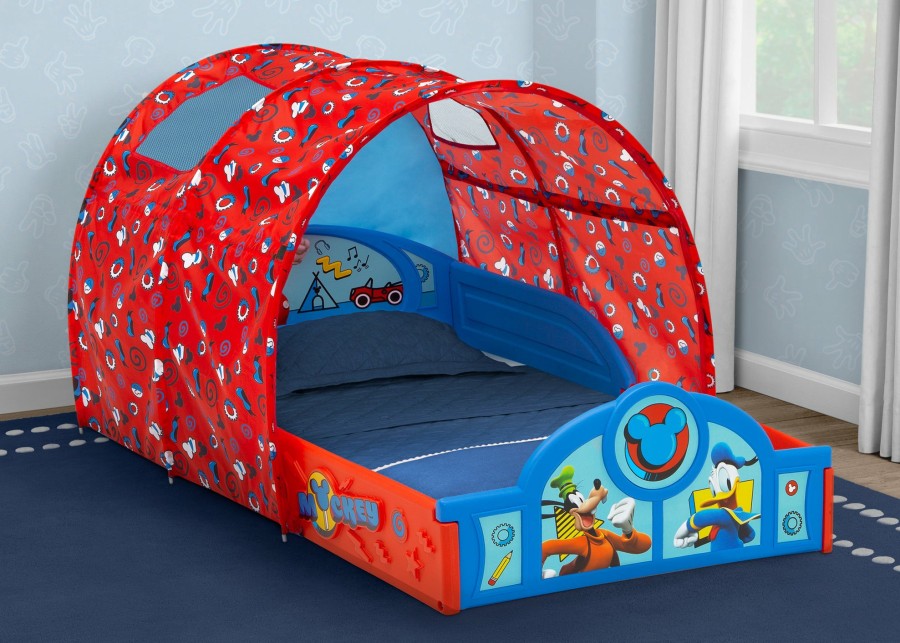 Delta Children Toddler Beds | Mickey Mouse Sleep And Play Toddler Bed With Tent