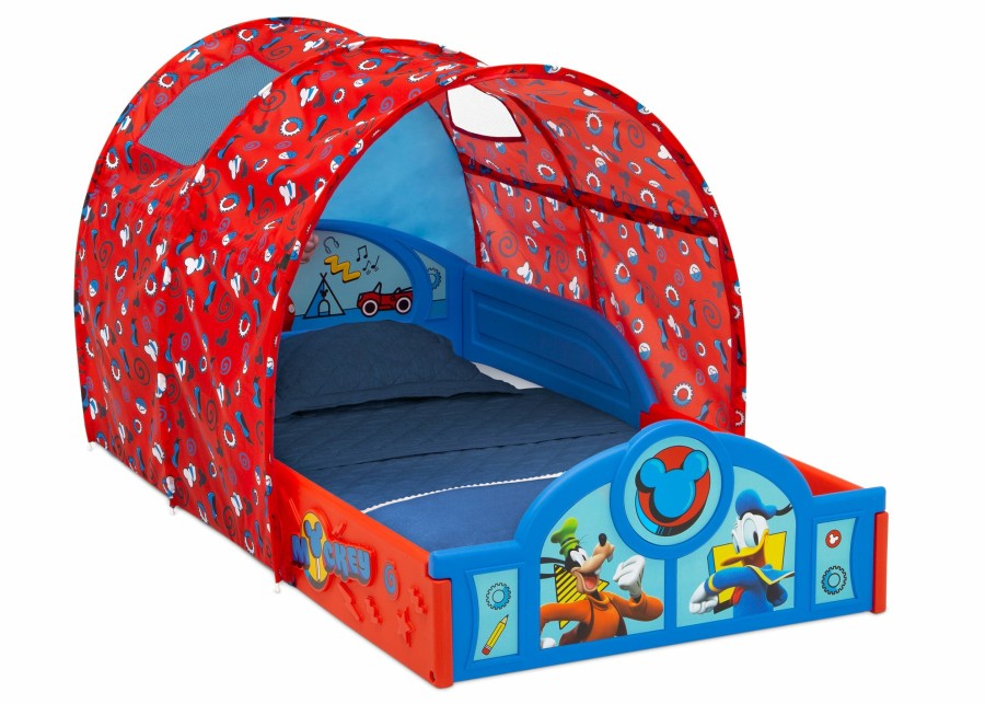 Delta Children Toddler Beds | Mickey Mouse Sleep And Play Toddler Bed With Tent