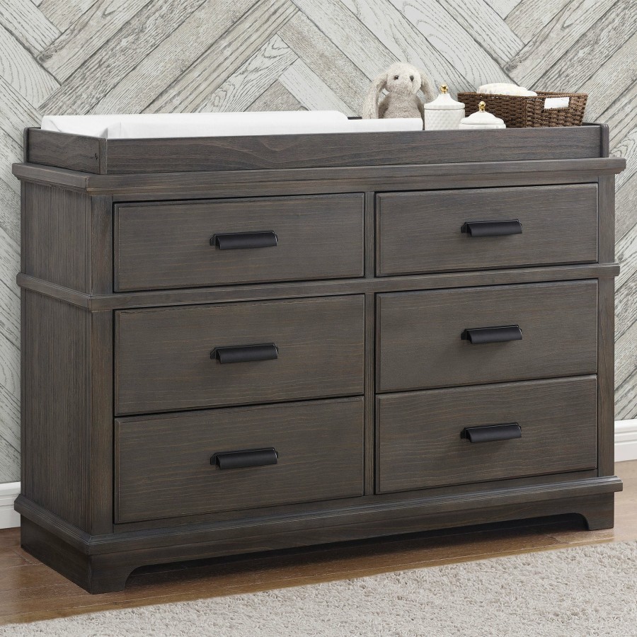 Simmons Kids Dressers & Changing Tables Asher 6 Drawer Dresser With