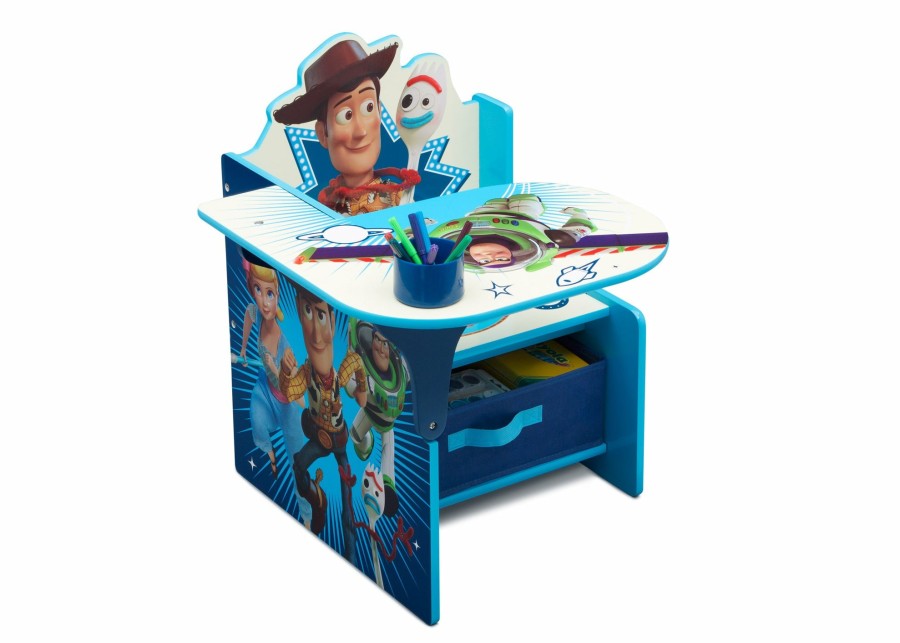 Disney/Pixar Activity Desks | Toy Story 4 Chair Desk With Storage Bin By Delta Children