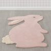 Delta Children Play Rugs | Hand-Tufted 100% Wool Bunny Rug