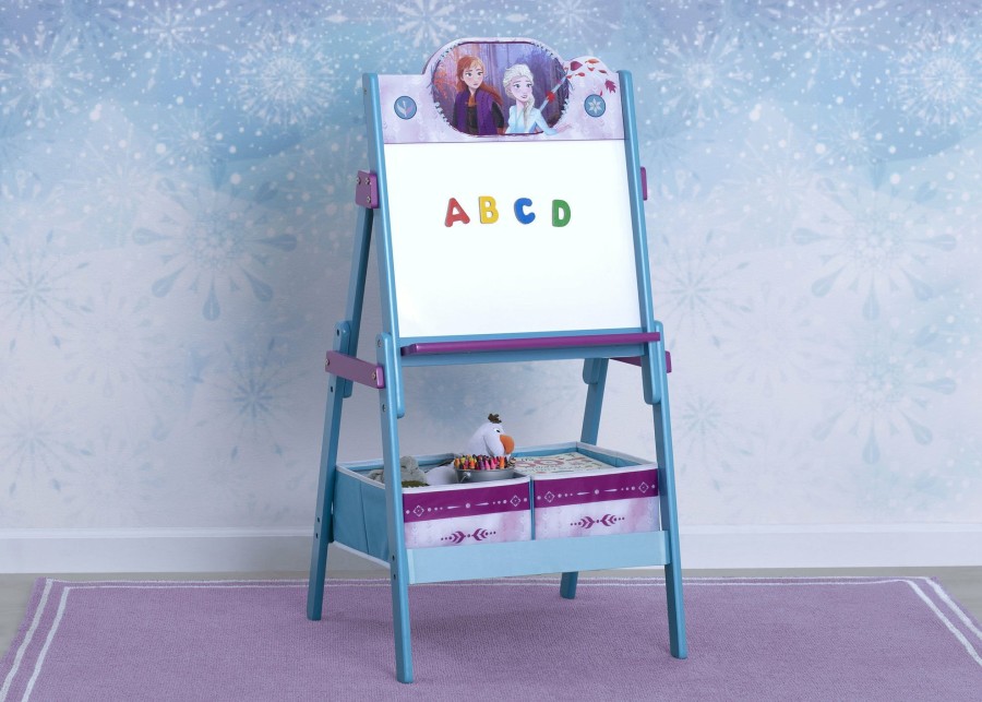 Delta Children Easels | Frozen Ii Wooden Activity Easel With Storage