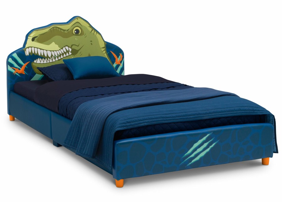 Delta Children Twin Beds & Headboards | Dinosaur Upholstered Twin Bed