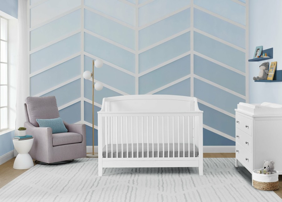 Delta Children Baby Cribs | Campbell 6-In-1 Convertible Crib