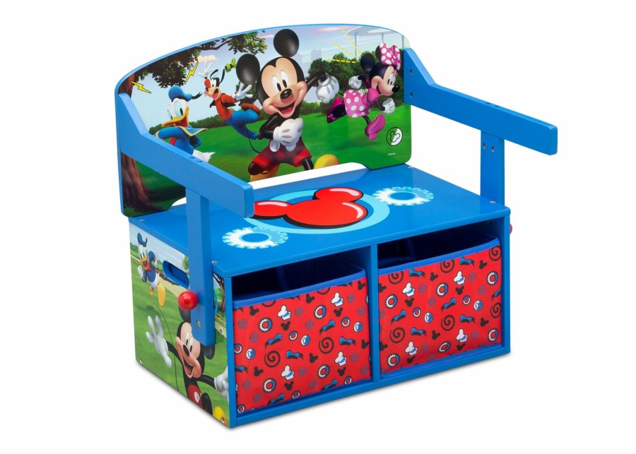 Delta Children Shop By Character | Mickey Mouse Activity Bench