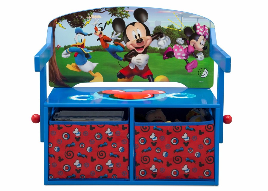 Delta Children Shop By Character | Mickey Mouse Activity Bench