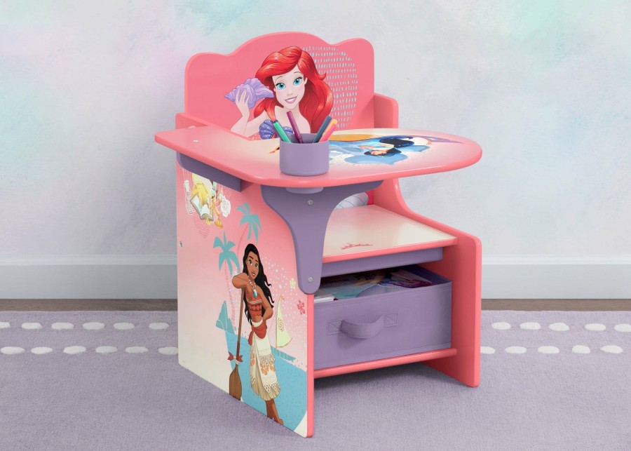 Delta Children Activity Desks | Princess Chair Desk With Storage Bin