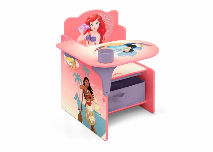 Delta Children Activity Desks | Princess Chair Desk With Storage Bin