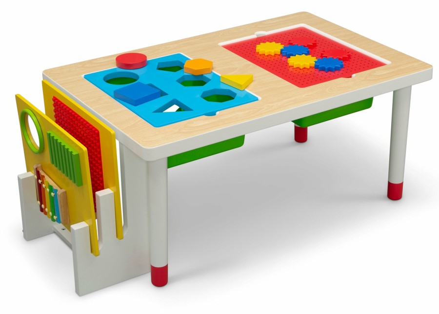 Delta Children Book & Toy Storage | Play And Learn Sensory Table For Kids