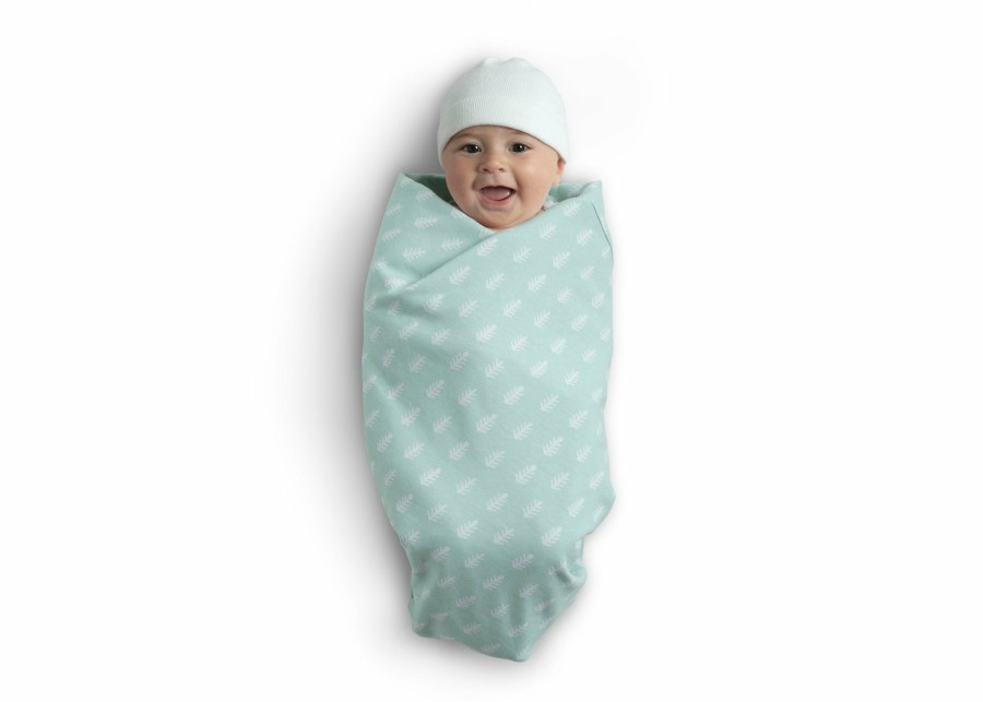 Delta Children Swaddles, Blankets & Sleep Sacks | 100% Organic Jersey Cotton Baby Receiving Blankets - 2 Pack