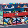 Delta Children Shop By Character | Paw Patrol Deluxe 9 Bin Design And Store Toy Organizer