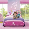 Delta Children Twin Beds & Headboards | Unicorn Upholstered Twin Bed