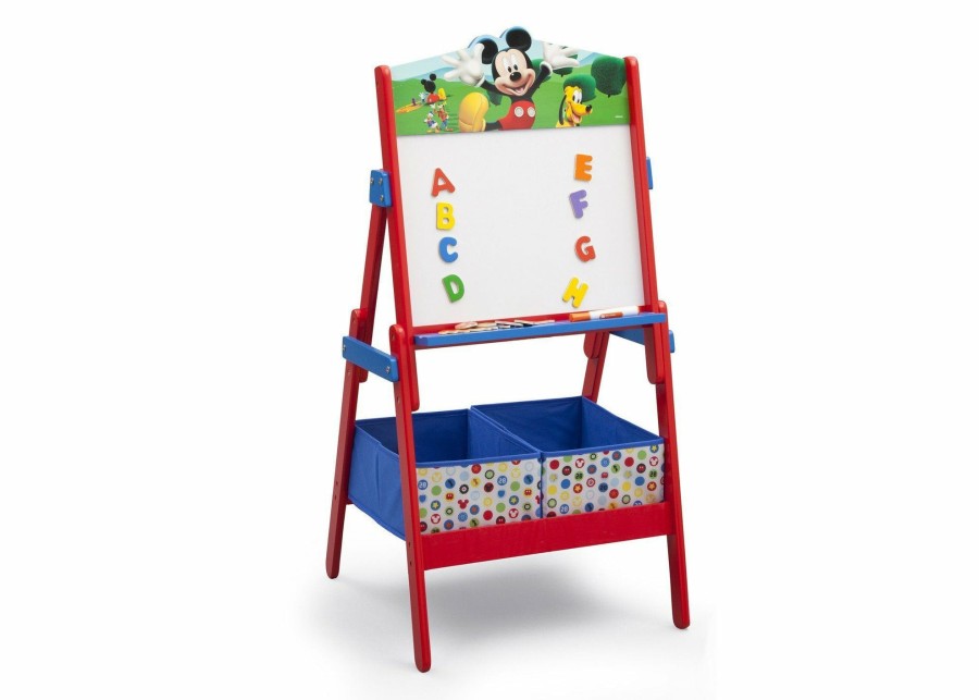 Delta Children Easels | Mickey Mouse Wooden Activity Easel