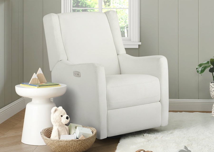 Delta Children Gliders & Rocking Chairs | Mercer Electronic Power Recliner And Swivel Glider With Usb Port In Livesmart Performance Fabric