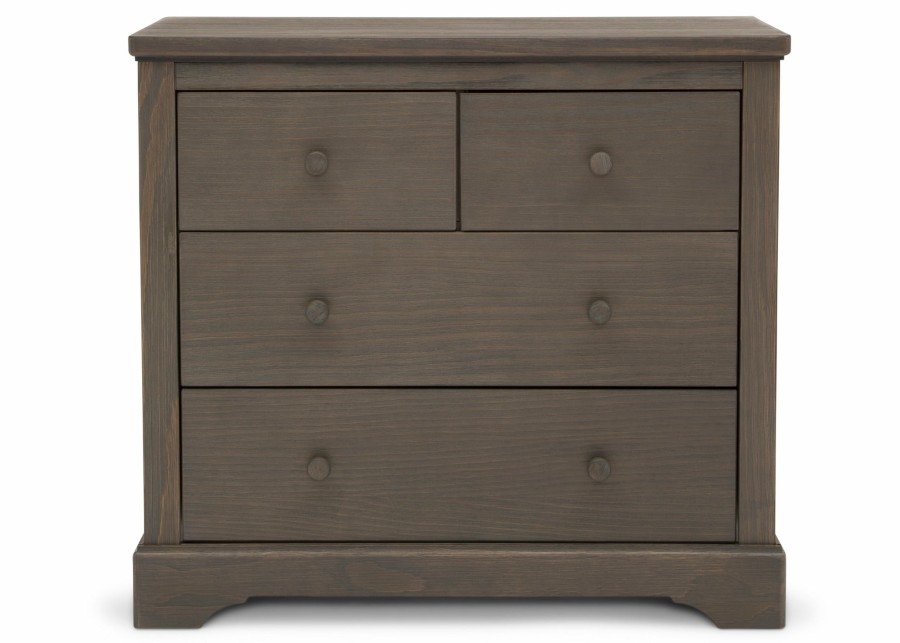 Simmons Kids Dressers & Changing Tables | Paloma 4 Drawer Dresser With Changing Top And Interlocking Drawers