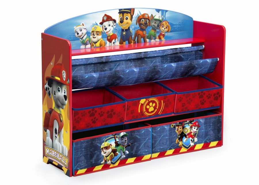 Delta Children Shop By Character | Paw Patrol Deluxe Book And Toy Organizer