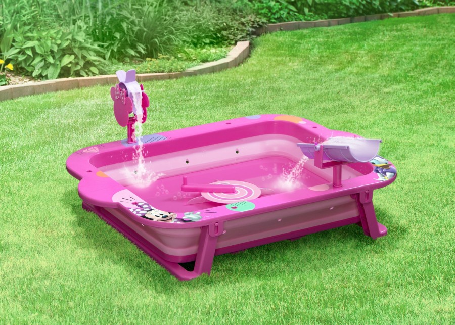 Delta Children Shop By Character | Minnie Mouse Water Activity Table - Collapsible & Portable