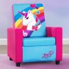 Delta Children Kids' Chairs | Jojo Siwa High Back Upholstered Chair