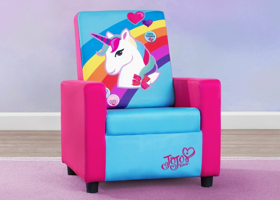 Delta Children Kids' Chairs | Jojo Siwa High Back Upholstered Chair