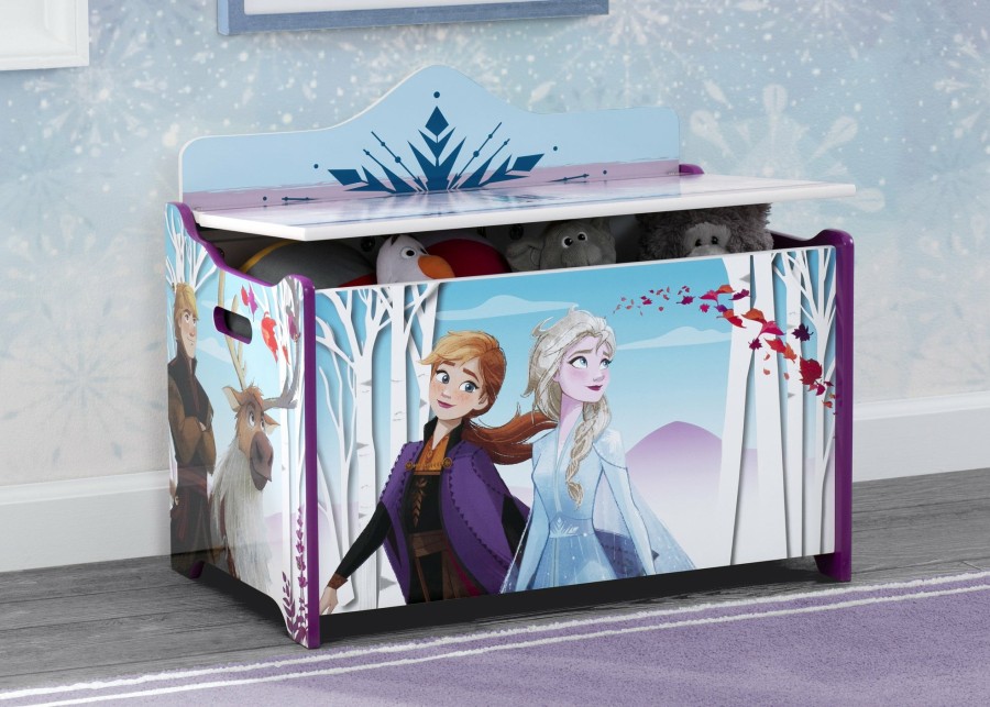 Delta Children Book & Toy Storage | Frozen Ii Deluxe Toy Box