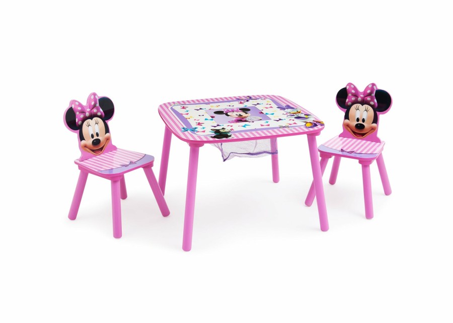 Delta Children Shop By Character | Minnie Mouse 4-Piece Playroom Set