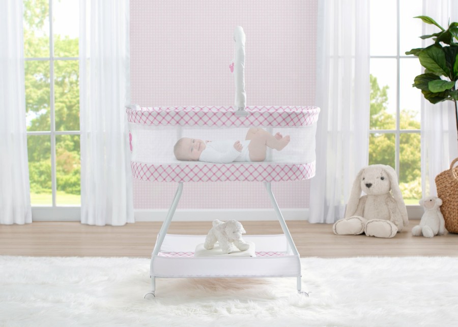 Delta Children Bassinets | Minnie Mouse Sweet Dreams Bassinet